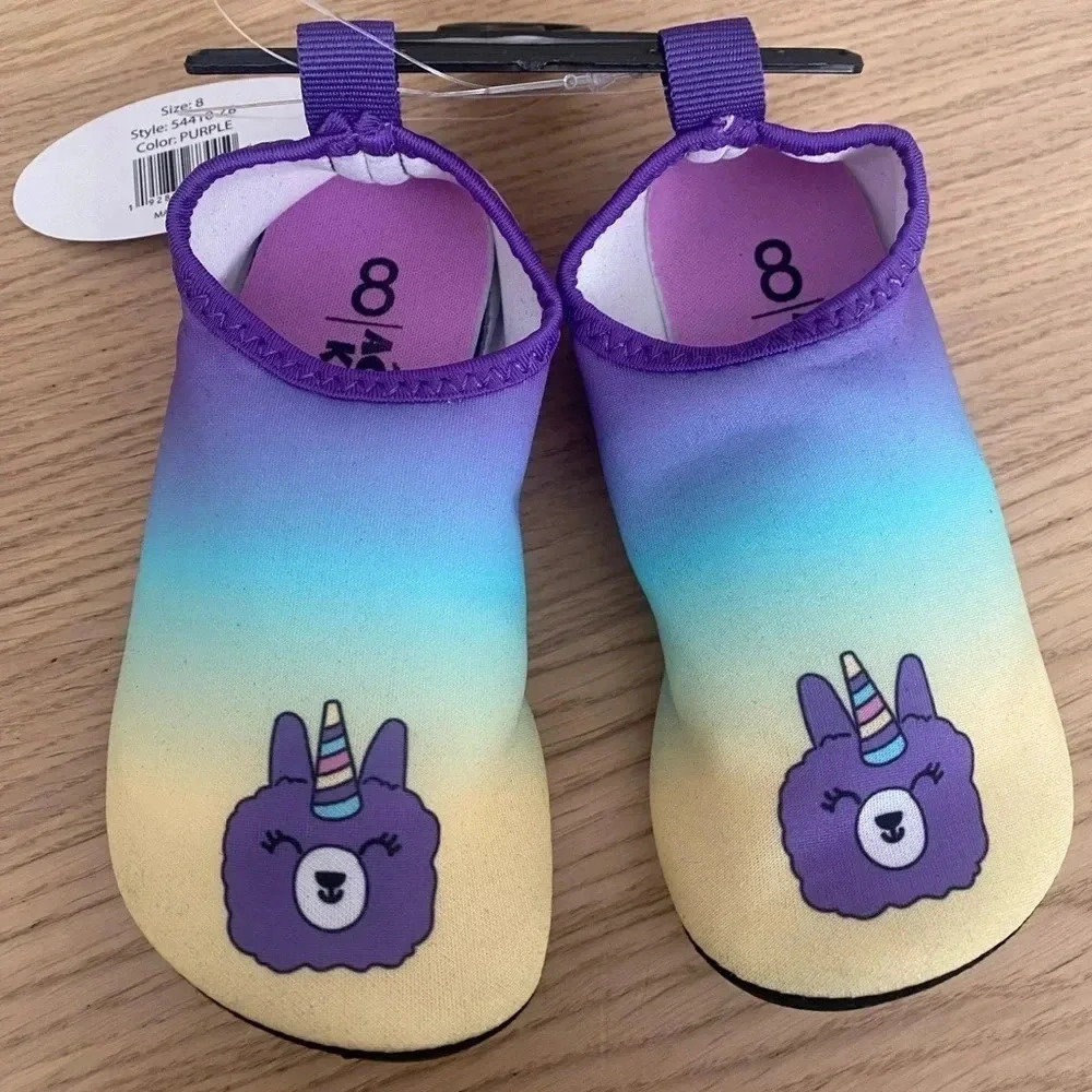 🆕Aquakiks Purple Llama Yoga Water Shoe 8🆕